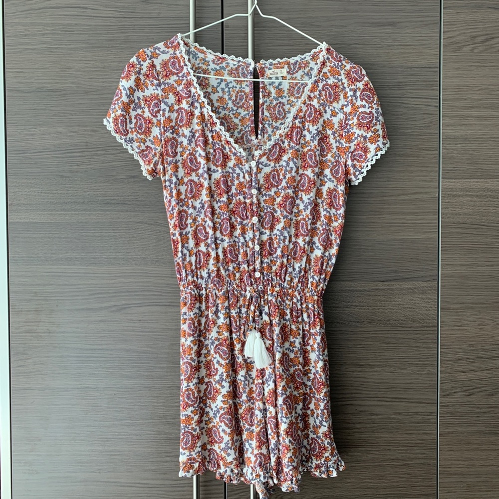 Hollister Cinch Waist Time Romper
